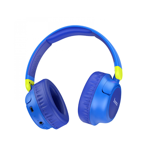 Наушники полноразмерные bluetooth HOCO W43, blue