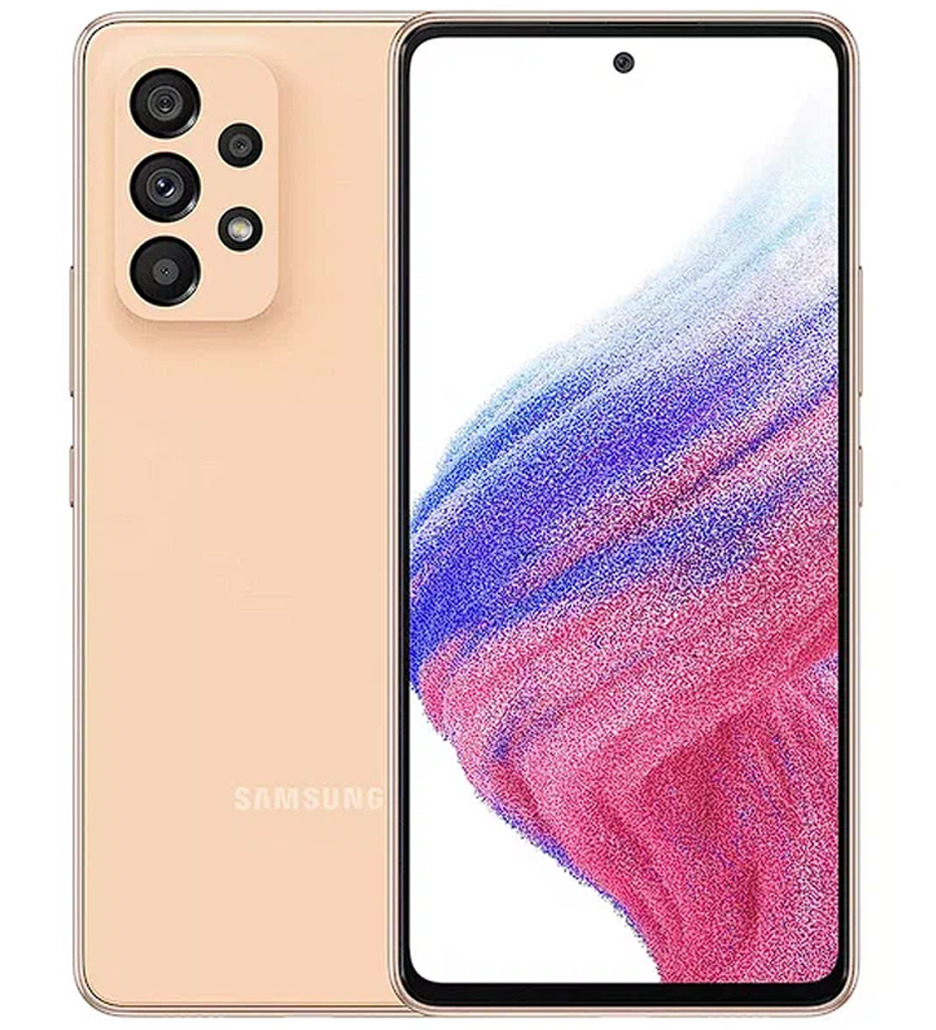 Смартфон Samsung Galaxy A53 5G 8/128GB Персиковый