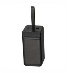 Внешний аккумулятор 80000mAh -XO- PR160, USB x3, Type-C PD20 x2, QC3.0, дисплей, пластик, черный