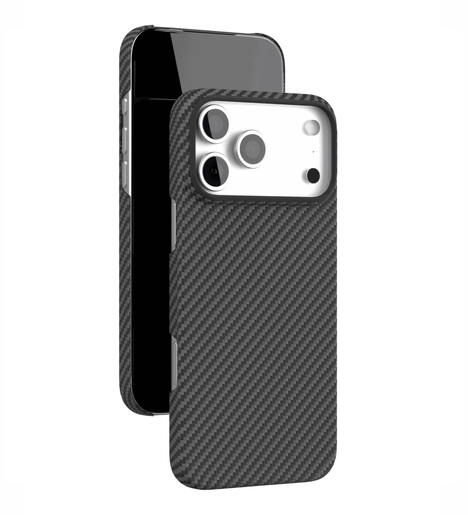 Чехол VLP Kevlar Case с MagSafe для iPhone 17 Pro Max, черный