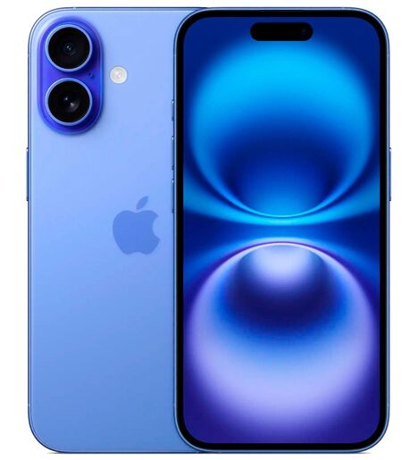 Смартфон Apple iPhone 16 256 Ультрамарин (без RuStore)