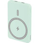 Внешний аккумулятор Olmio QM-06, 5000mAh, 20W PowerDelivery, 15W wireless, green