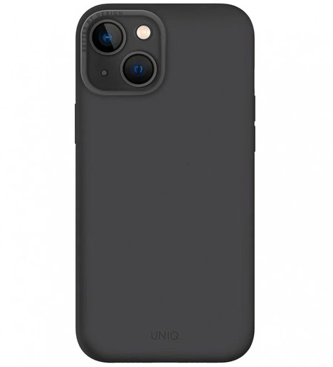 Чехол Uniq для iPhone 14 Plus Lino Gray (MagSafe)