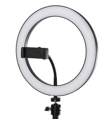 Кольцевая LED лампа (33см)+штатив 45-160см+пульт+сумка
